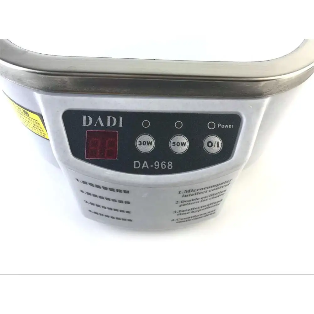 

Ultrasonic Cleaner ultrasonic 600ml bath Jewelry Glasses Circuit Board Cleaning Machine Ultrasound Sterilizing Machine