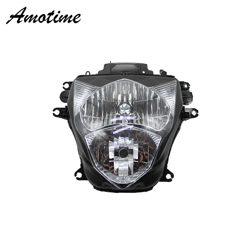 Передний налобный фонарь светильник в сборе прозрачный для Suzuki GSXR600 GSXR750 GSXR 600 750