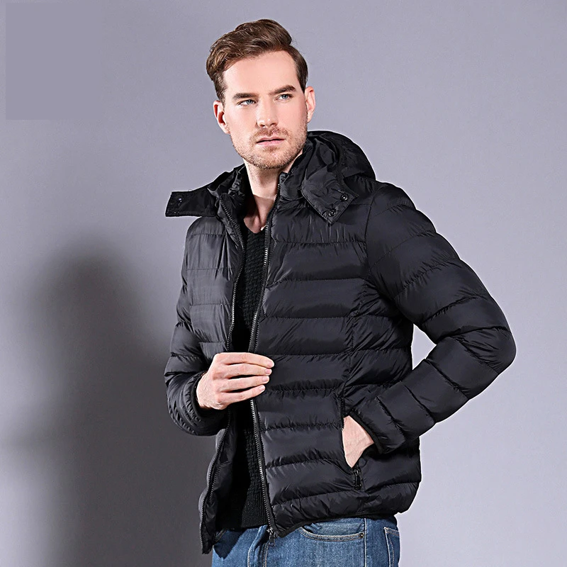 Мужская куртка зимняя модная мужская парка теплая хлопковая куртка с капюшоном модное зимнее пальто для мужской большой размер 5xl