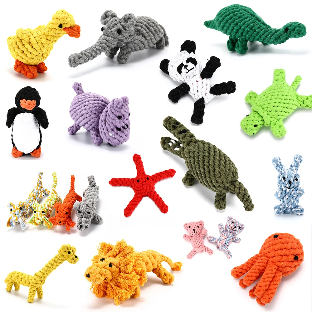 Игрушка для собак хлопковая игрушка игрушки в форме животного больших и