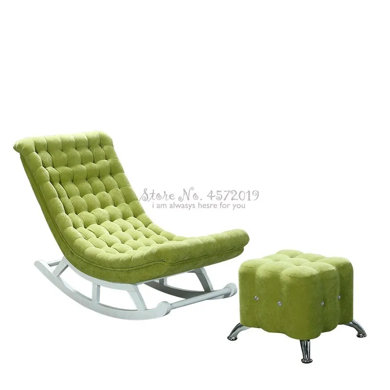 Европейское кресло качалка для отдыха шезлонг балкона с одним диваном Siesta