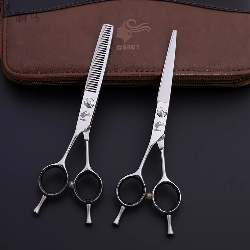 Профессиональные ножницы для стрижки волос 6 дюймов с левой стороны из