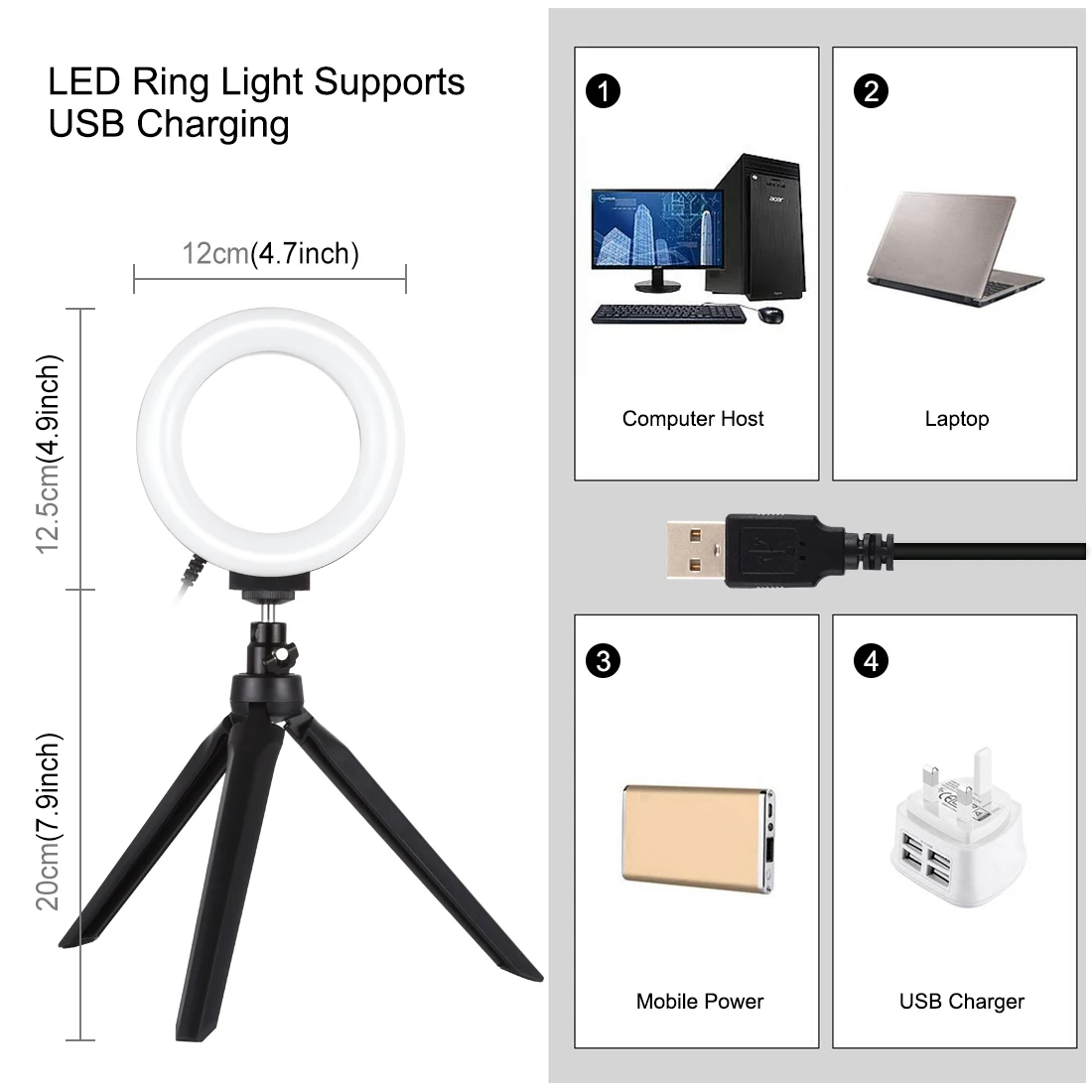 PULUZ 30 см софтбокс светильник коробка светодиодный фотостудия коробки &amp 6 Цвет