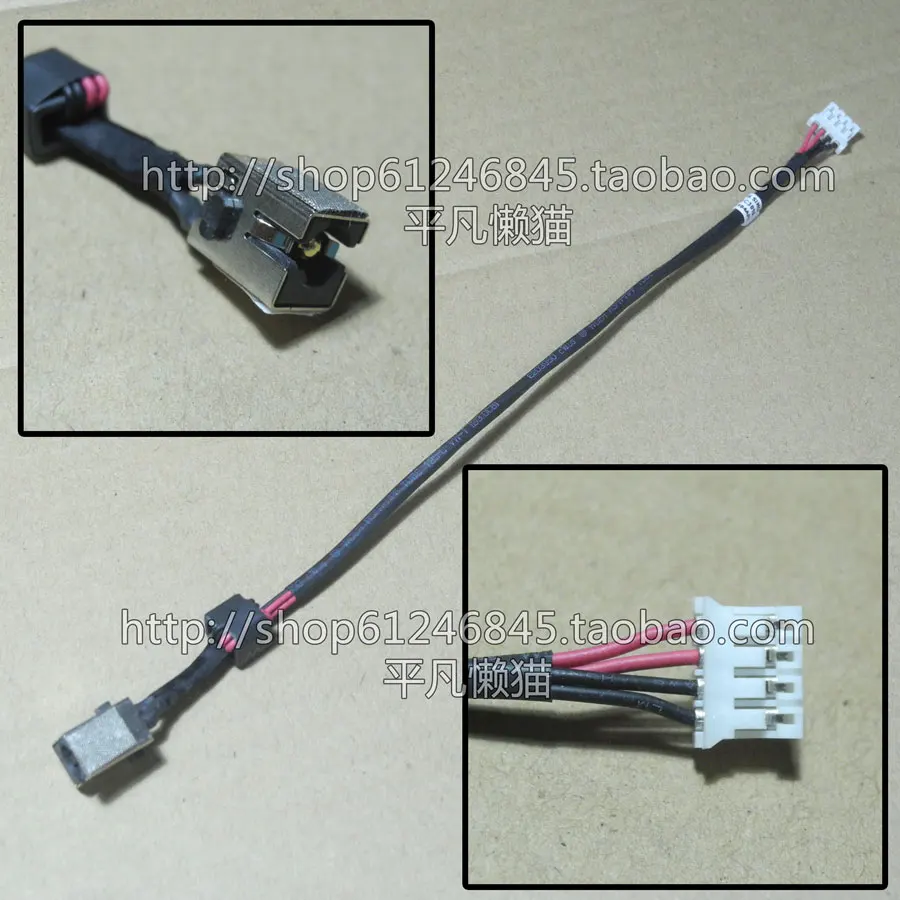 

DC Power Jack with cable For T1 T6 K660D TN15S01 X6S laptop DC-IN Flex Cable