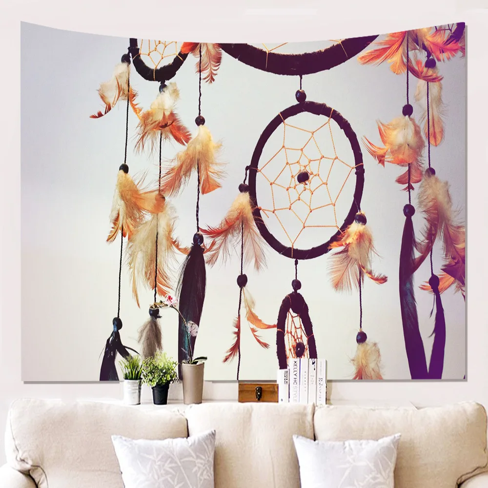 Гобелен Пикник Zeegle с принтом на стену пляжное полотенце для спальни хиппи