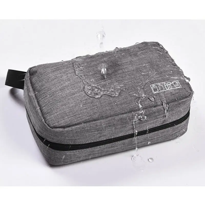 Простая Дорожная сумка с надписью дорожная для хранения туалетных