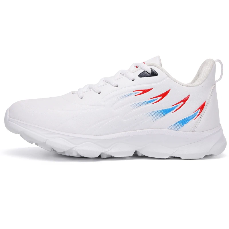 Womens Running Sneakers Antiskid Waterproof White Sports Shoes Woman Fashionable Casual Sneaker For Ladies Outdoor Flat Trainers | Обувь