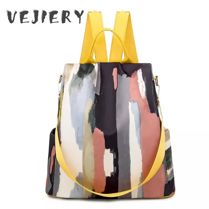 

Oxford Women's Backpacks Waterproof Ladies School Bags Fashion Female Laptop Backpack Large Capacity Business Backpack for Women