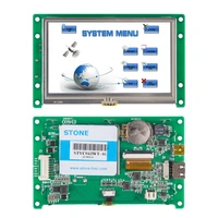 4 3 inch hmi tft lcd display module with rs232rs485 serial interface uart port