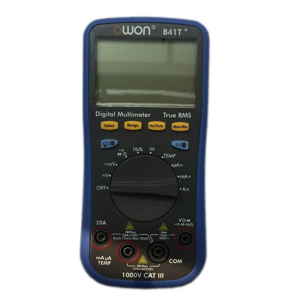 OWON B41T+ 4 1/2 цифр мультиметр с истинными RMS Bluetooth офлайн записи данных