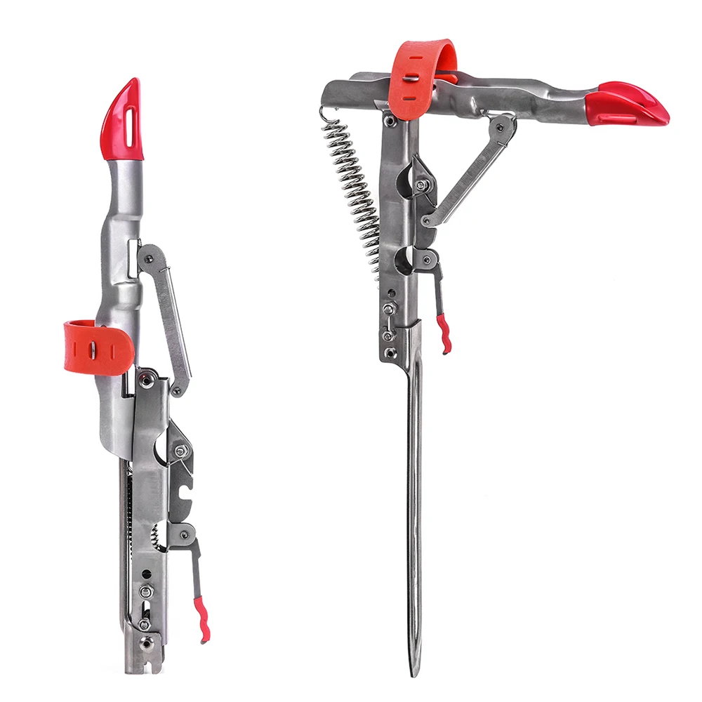 Складной автоматический двойной пружинный угловой кронштейн для рыболовных