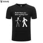 Футболка мужская с коротким рукавом и круглым вырезом, смешная хлопковая рубашка, топ, большие размеры, лето