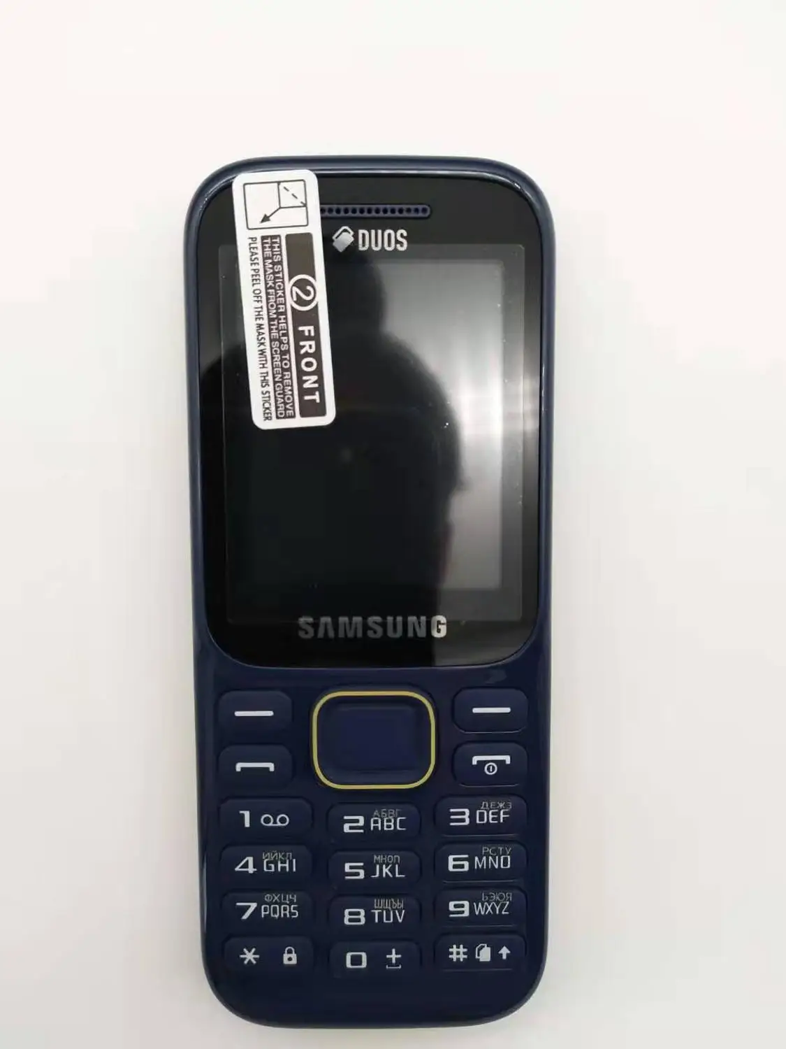 B310E разблокированный мобильный телефон samsung Guru Music 2, две sim-карты, мобильный телефон, английская/Русская клавиатура