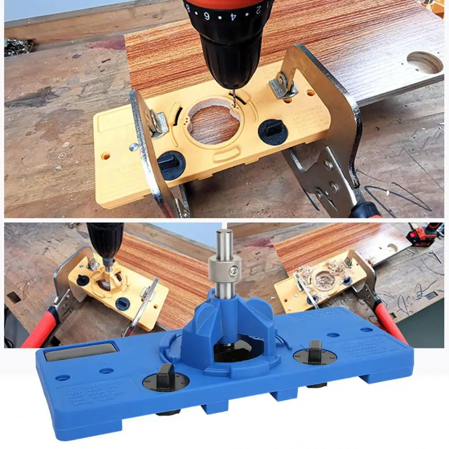 Направляющая для сверления дверей шкафов 35 мм|Сверла| |