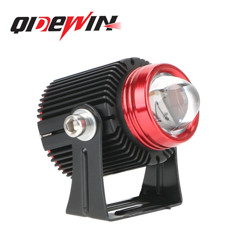 

Projector Dual Color LED Motorcycle Work Light Hi Lo Beam Spotlight Mini Lens Car Headlight Fog Lamp White Yelllow