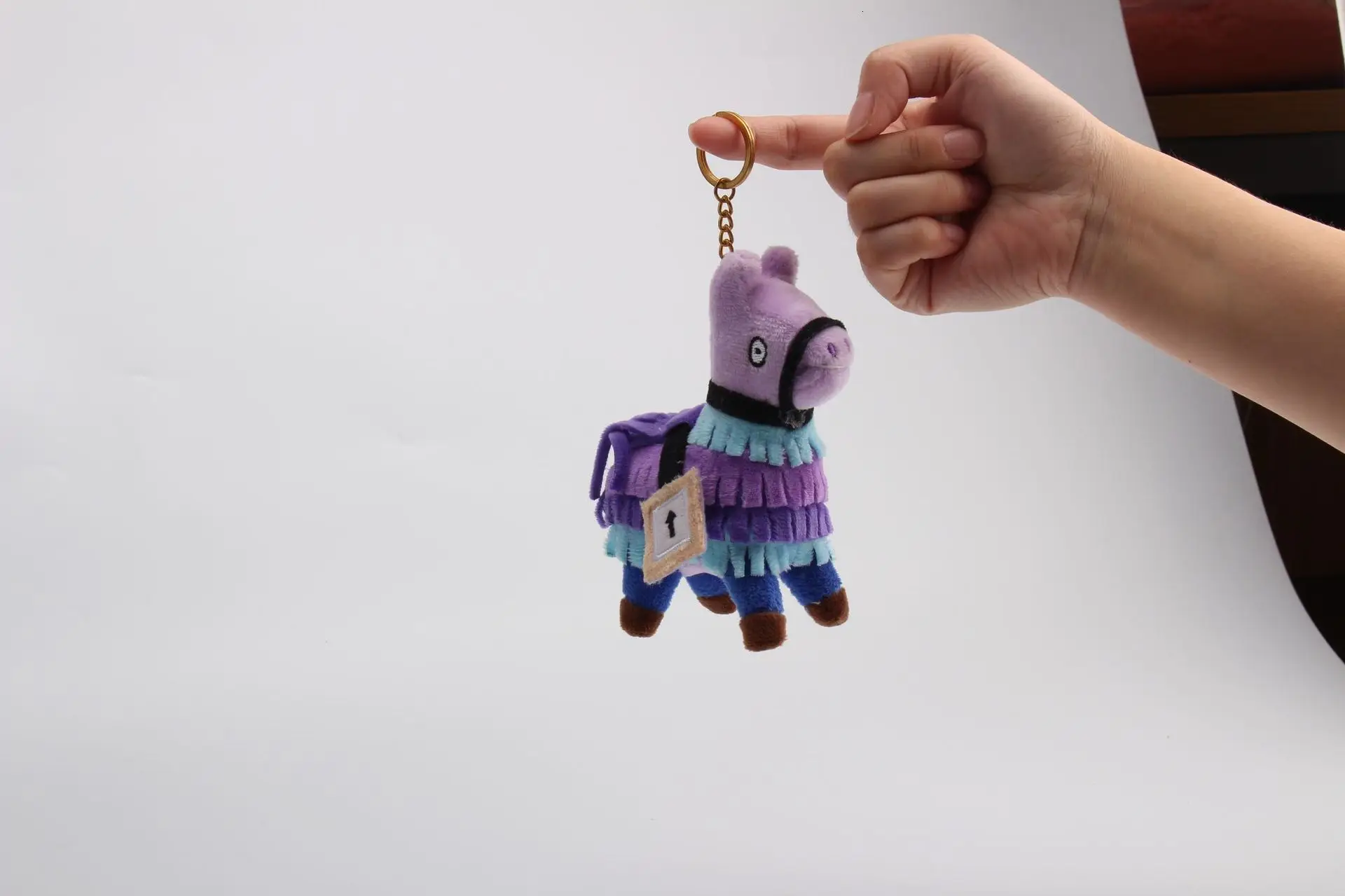 Новая игровая плюшевая игрушка Llama, брелок для ключей, мягкая игрушка Llama, аксессуары для ключей, сумки, подарки для детей, игра Ps4, Прямая поставка