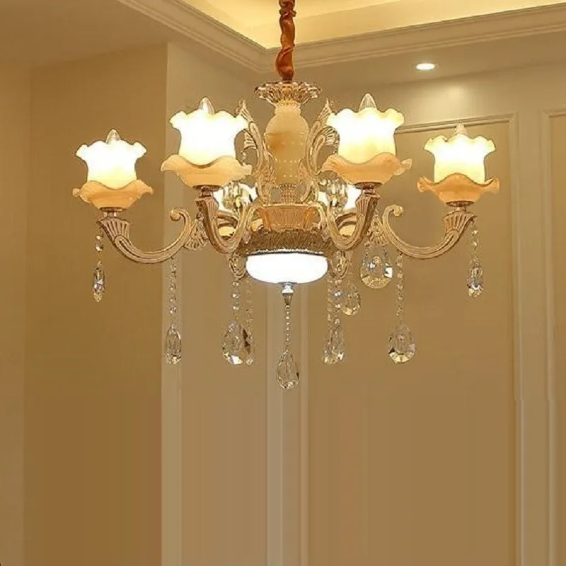 Colgante imperna Lustre Pendente Industrial Pendelleuchte Crystal Лофт подвесной светильник|Подвесные