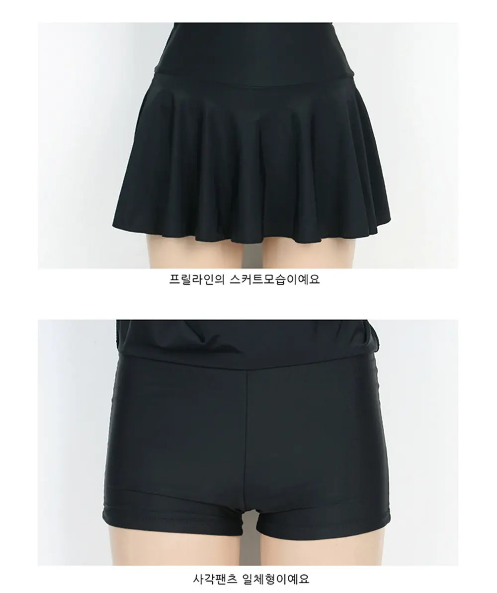 Skirted rhguard женский длинный рукав цельный купальный костюм плотная одежда для купания УФ Защита сёрфинга одежда молния Дайвинг рубашка черный коврик