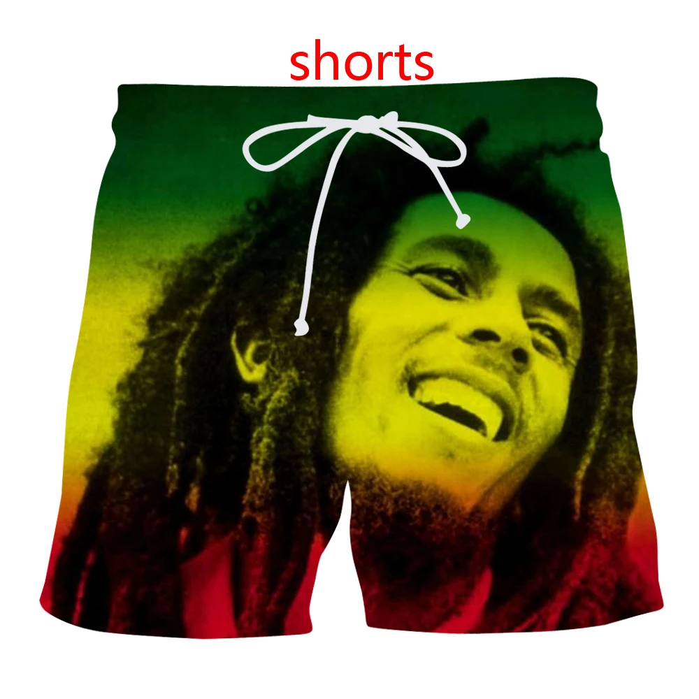 Рэппер Боб Марли 3d принт жилет/футболка/толстовки на молнии/брюки спортивный