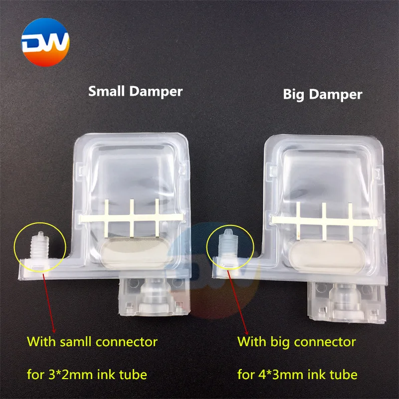 10pcs Transparent DX5 Big Ink Damper for Mutoh Galaxy Allwin Xuli Printer EP SON DX4 XP600 TX800 Filter | Компьютеры и офис