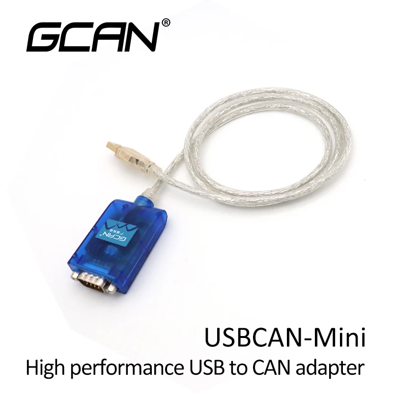 Адаптер can шины GCAN с 2 каналами usb анализатор бесплатным программным обеспечением