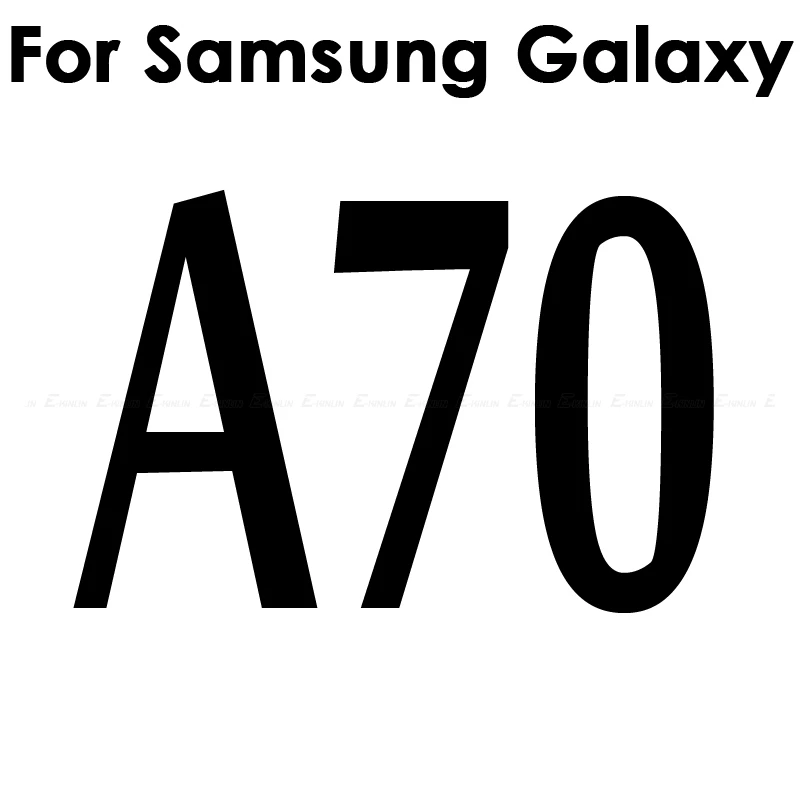 A70 Прозрачная мягкая задняя пленка из углеродного волокна для samsung Galaxy A90 A50 A60 A70 A80 A10 A20 A30 A40 M30 M20 защита заднего экрана без стекла - Цвет: A70