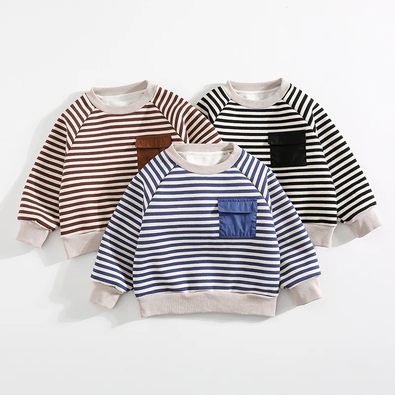 

Детский осенне-зимний свитшот с длинным рукавом, 3 цвета