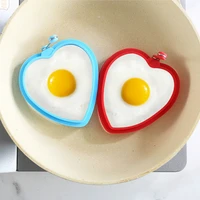 5 colors round fried egg mold food grade silicone egg ring fry omelette pancake non stick cooking tools home baking accessories