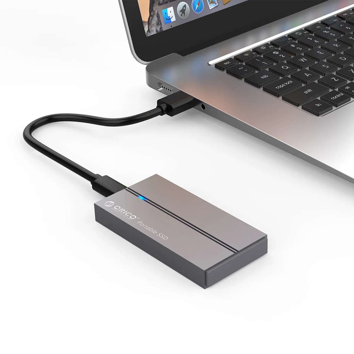 ORICO внешний SSD жесткий диск 1 ТБ SSD 128 ГБ 256 ГБ 512 ГБ SATA SSD mSATA SSD NVME Портативный твердотельный накопитель с type C USB 3,1
