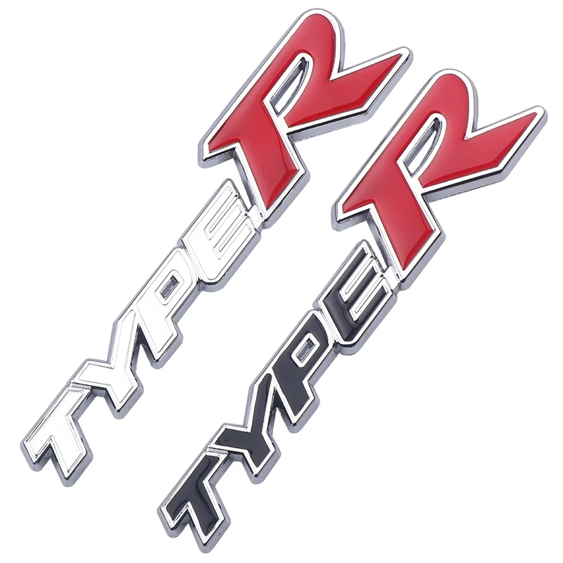Металлическая 3d эмблема для стайлинга автомобиля тип R значок Honda CIVIC FD2 FD FA FA5 Si CTR