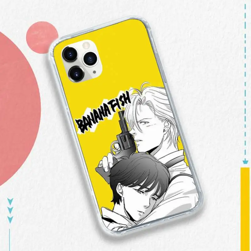 

Anime manga Banana Fish Phone Case for iPhone 11 12 pro XS MAX 8 7 6 6S Plus X 5S SE 2020 XR