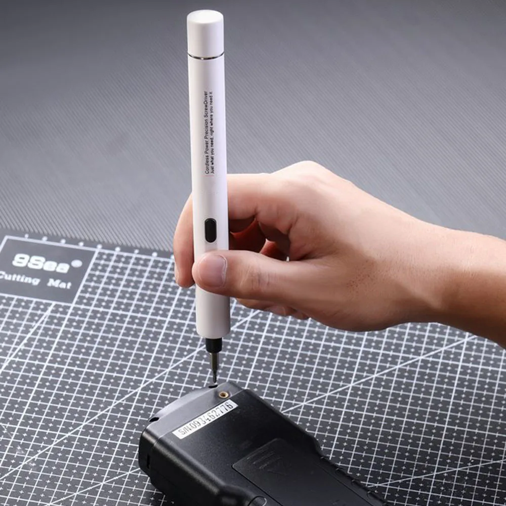 Портативная Беспроводная электрическая отвертка с 18 сверлами для небольших