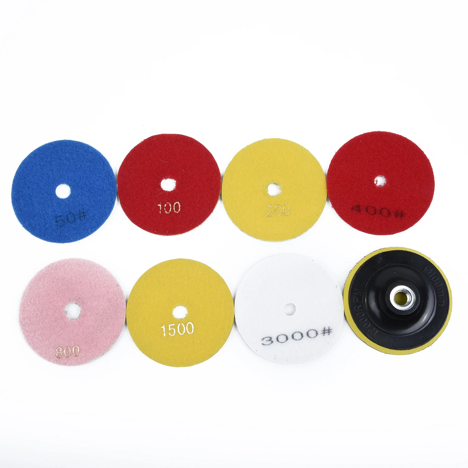 

Diamond Polishing Pads Wet/Dry For Granite Stone Concrete Marble Stone 4 3 MM