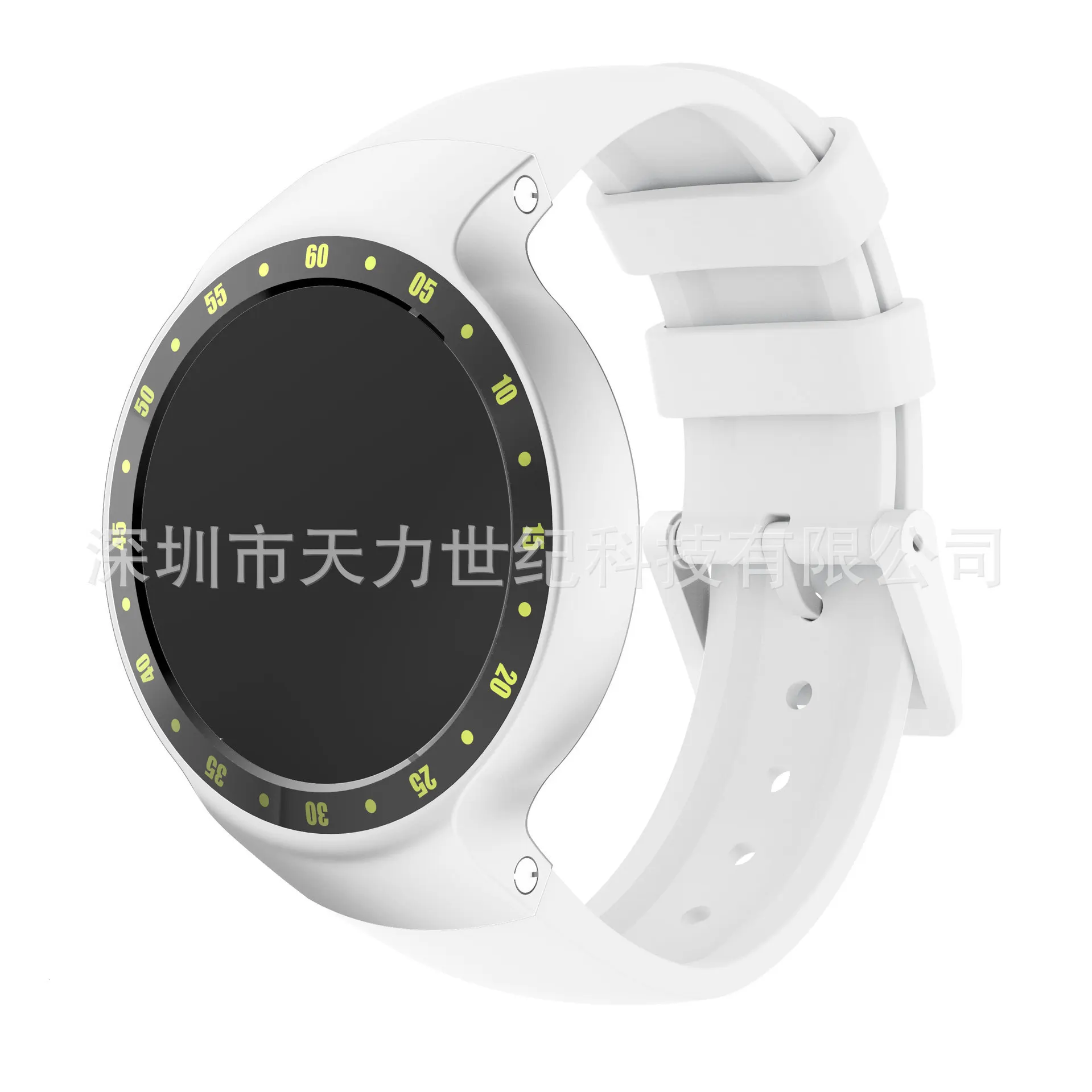 ТПУ резиновый ремешок для часов для Ticwatch S умные часы многоцветные новые спортивные сменные мужские Т-образные ремни для мужчин и женщин