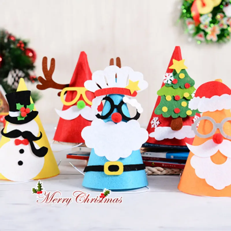 DIY рождественские наклейки носки для куклы Дерево Рождественские украшения