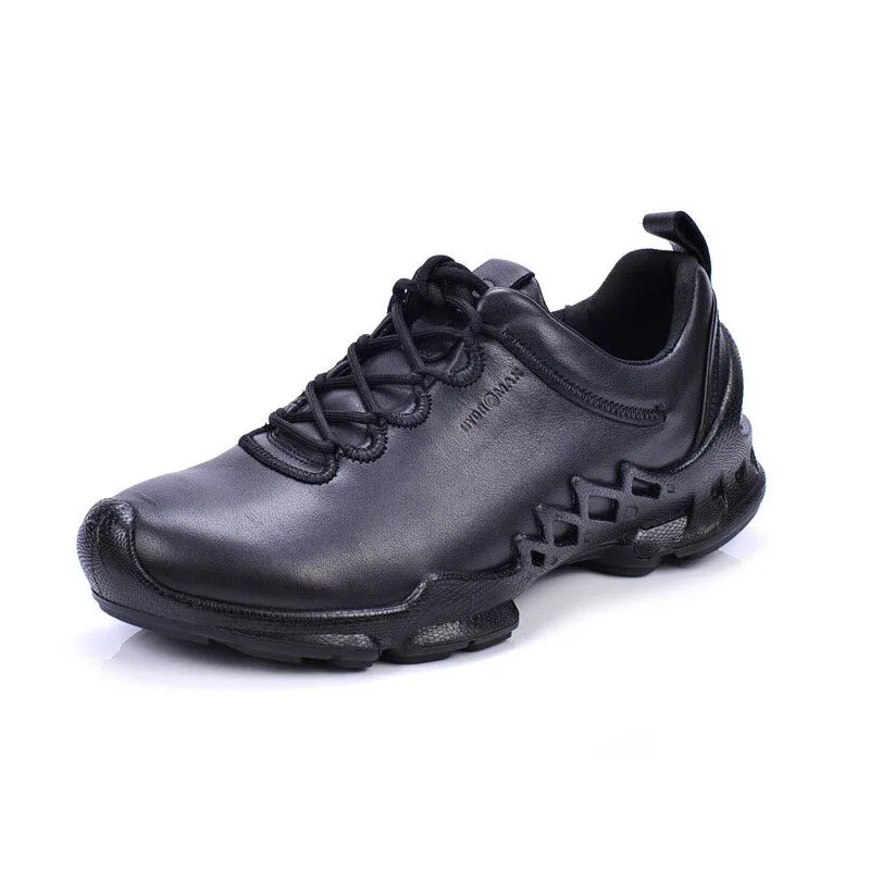 

Кроссовки мужские из натуральной кожи, дышащие Сникерсы для ходьбы и гольфа, водонепроницаемая нескользящая обувь, профессиональные