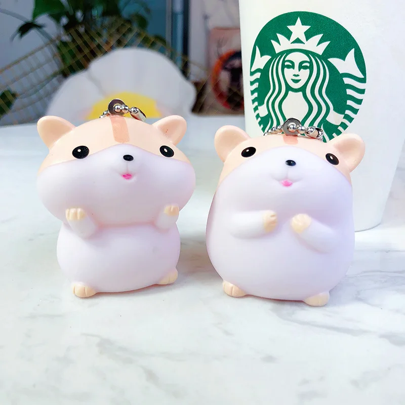 Милый спальный слон собака кошка игрушка брелок мультфильм поросенок милая