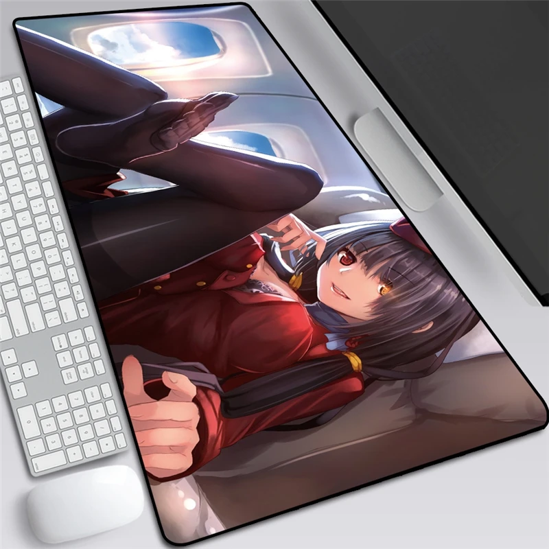 1 шт. игровой коврик для мыши и клавиатуры с принтом токисаки Куруми |