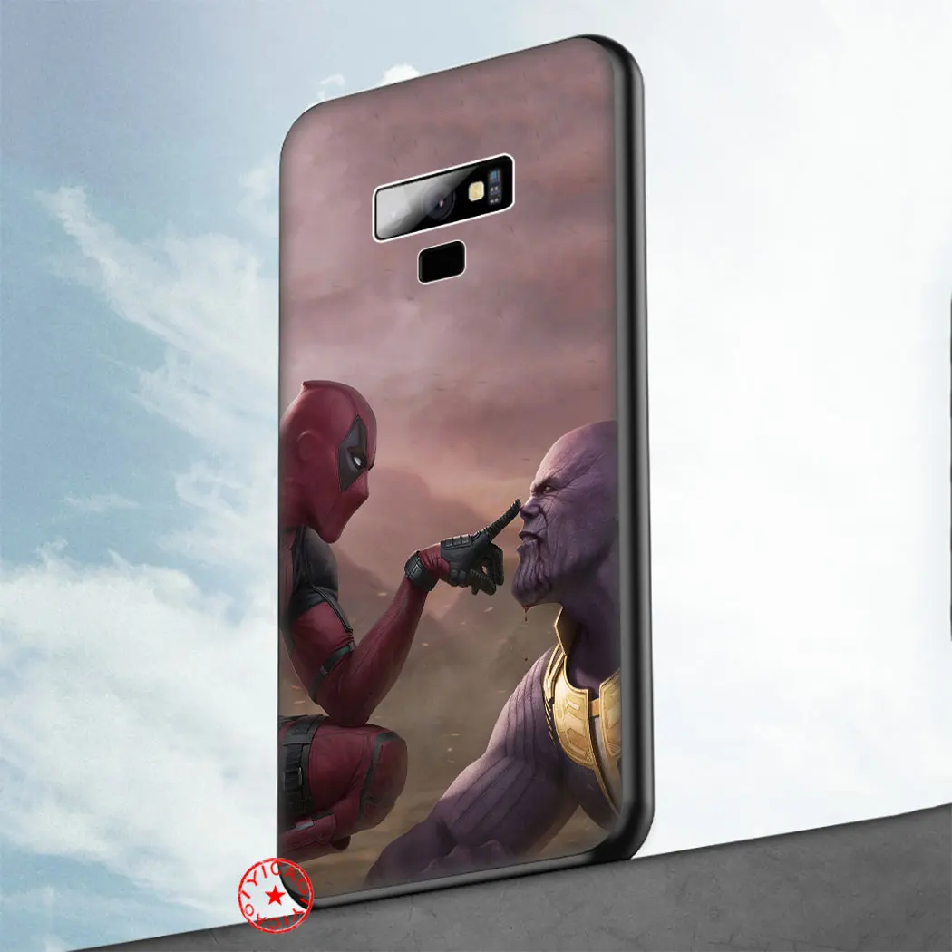 Мягкий силиконовый чехол Marvel для samsung Galaxy A20E A2 J4 J6 Core Plus Prime J7 Duo J8 из ТПУ |