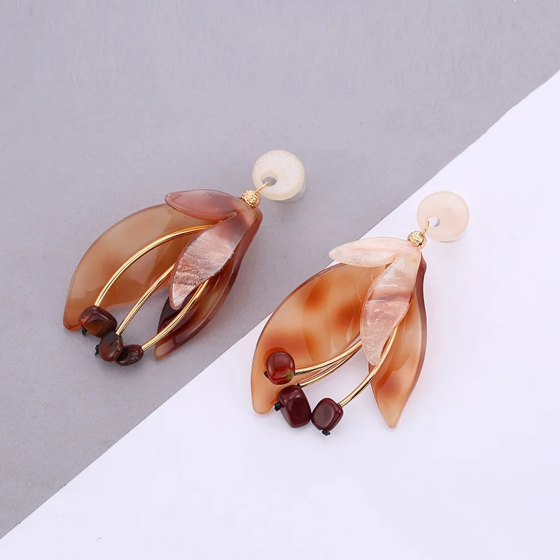 

Designer's new British personality hour Fashion Earrings acrylic Earrings women's Earrings