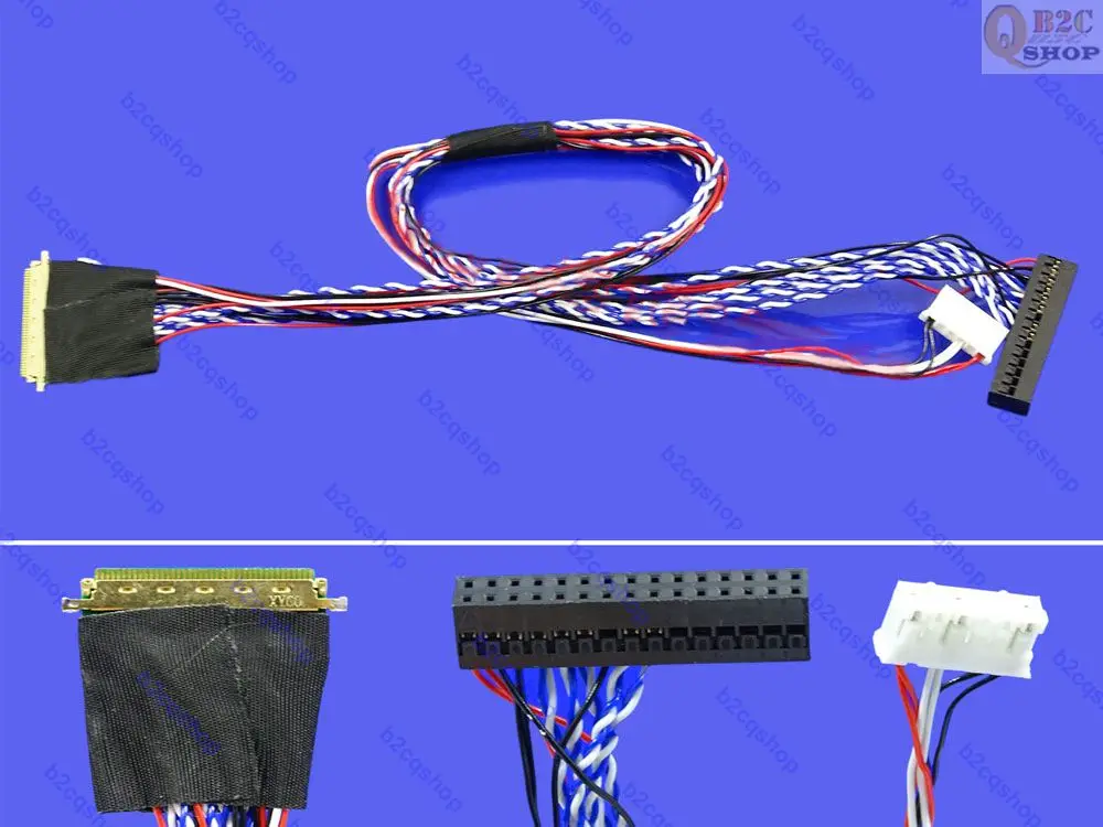 ЖК кабель LVDS ДЛЯ M101NWWB R3/R6/R7 20454 40P D8 40Pin 1ch 8bit 0 5 мм шаг|Компьютерные кабели и разъемы|