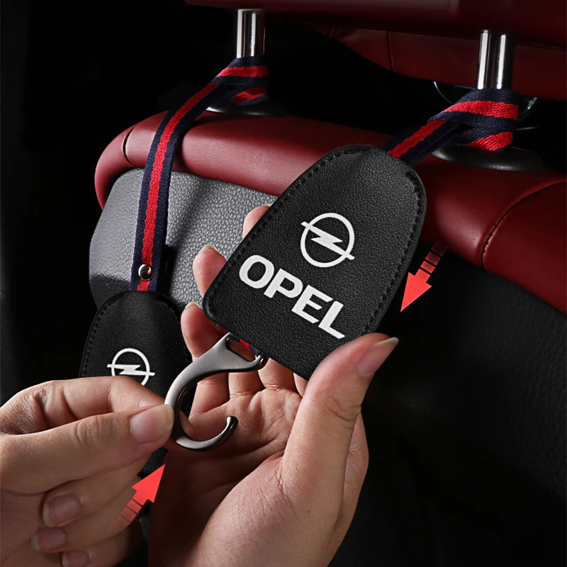 

1/2 шт., кожаные многофункциональные аксессуары для автомобилей Opel Astra H Astra J Mokka Astra Insignia Corsa Zafira