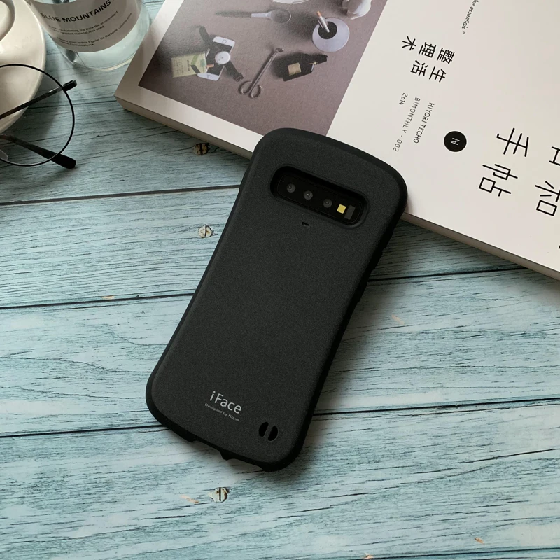 Корея Япония iFace PC скраб противоударный чехол для телефона для samsung S10 Plus S10E анти-падение дуги шок чехол для samsung S10 coque чехол s