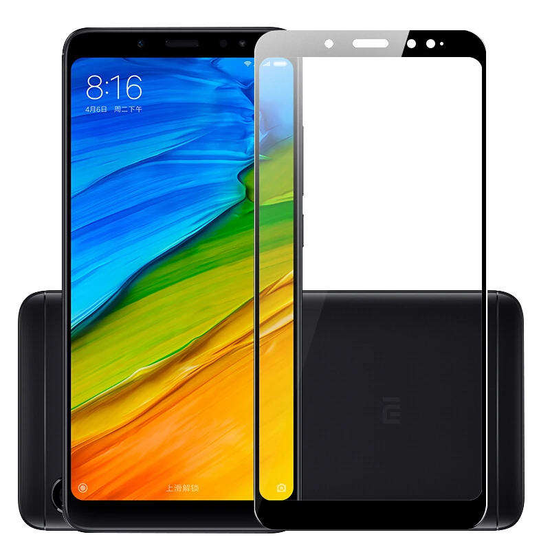 3D закаленное стекло для Xiaomi Redmi Note 5 Pro Plus полное покрытие протектор экрана 5A