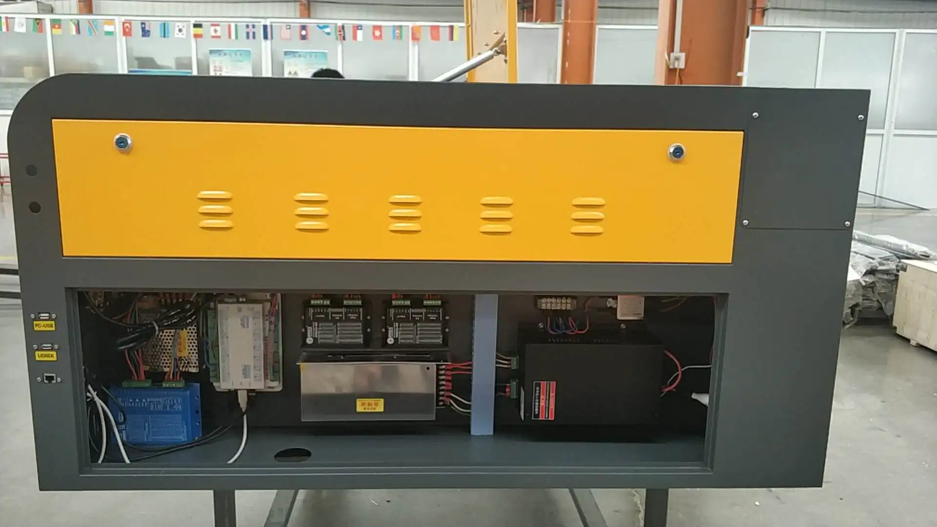 80 Вт Ruida DS [Бесплатная доставка 6090 co2 машина для акрила кожи дерева стекла лазерная