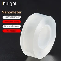 ihuigol nano tape phone sticker stand for iphone 11 tape multi function magic adhesive car paste gel pad cable management winder