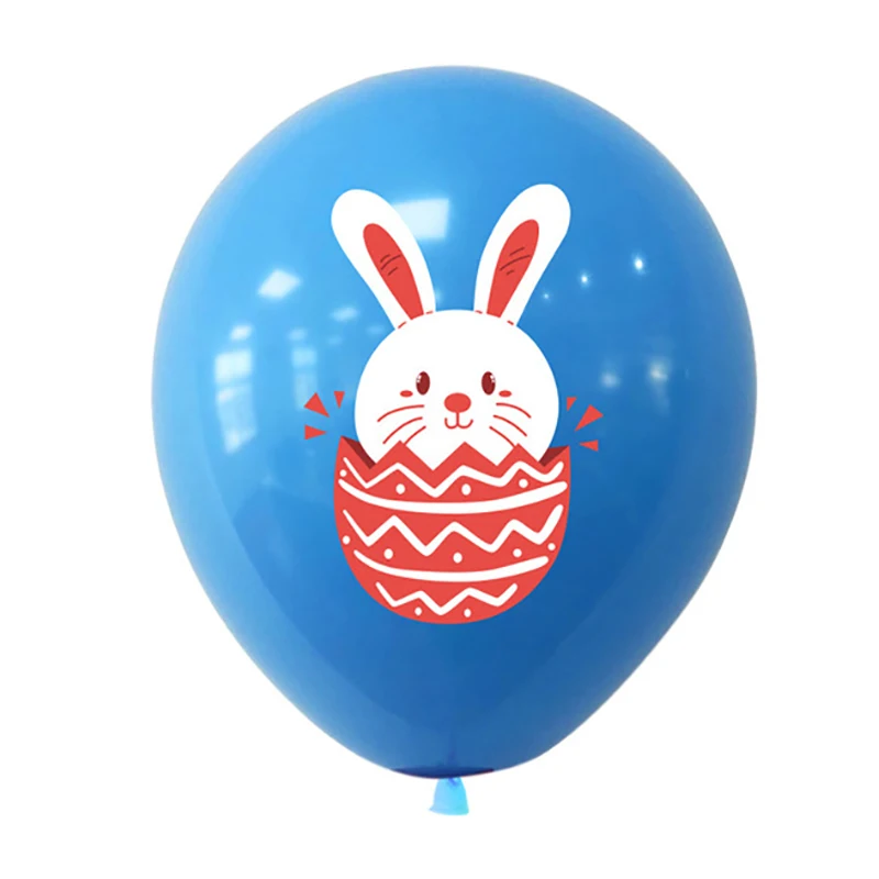 

Practical Happy Easter Bunny Them Latex Balloon Cute Cartoon Rabbit Egg Balloon Festival Party Decor Supply Baby Birthday Decor
