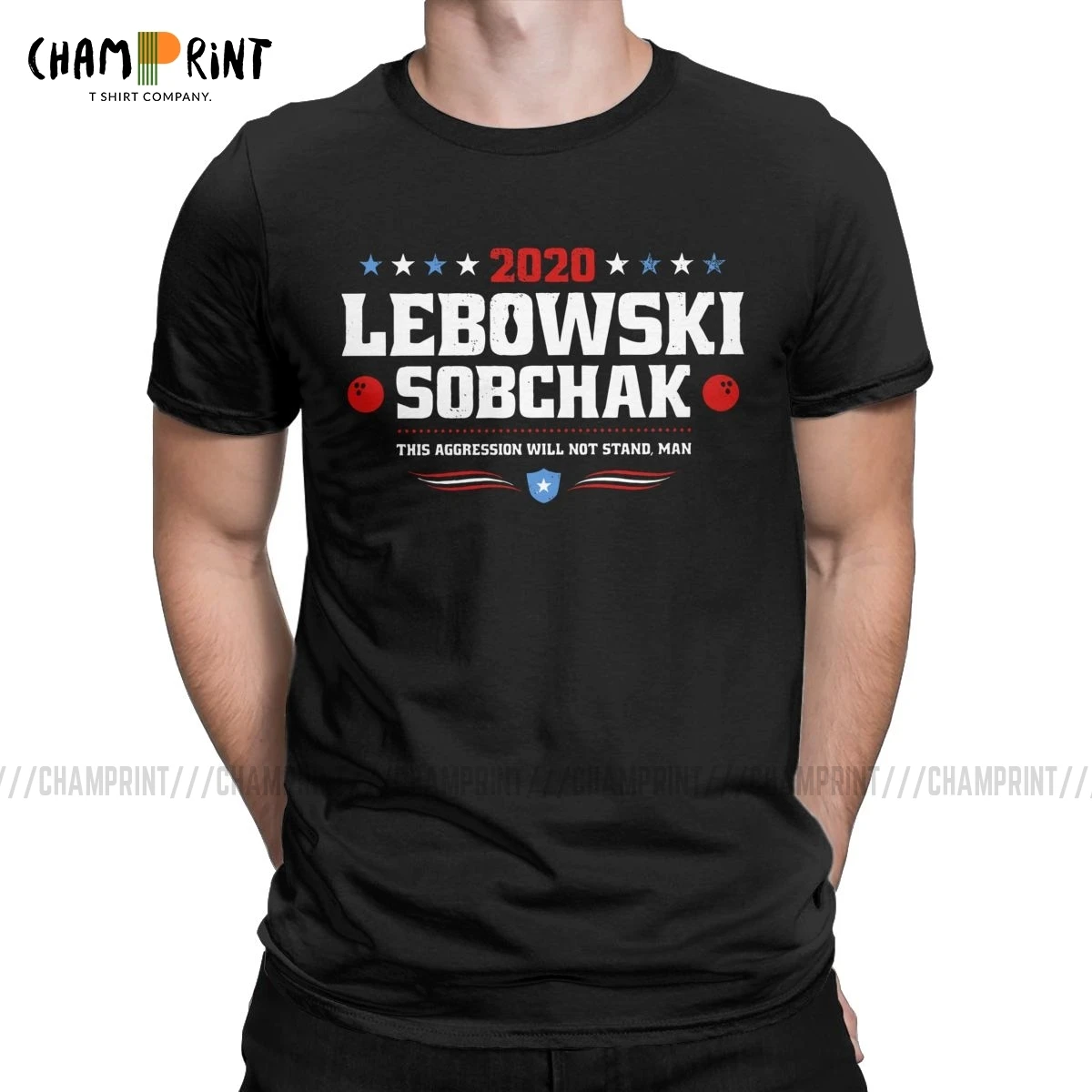 Мужские футболки Lebowski Sobchak новинка 2020 100% хлопковая футболка с коротким рукавом