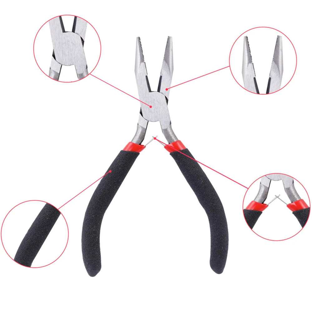 8 шт./компл. миниатюрные плоскогубцы набор инструментов для бисероплетения