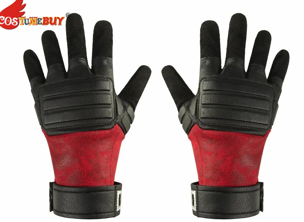 CostumeBuy Дэдпул 2 Уэйд Уинстон Вилсон косплей реквизит перчатки мужские супергерой Дэдпул костюм на Хэллоуин Косплей Аксессуары